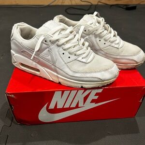 Nike Air Max 90 White on white - Size 11